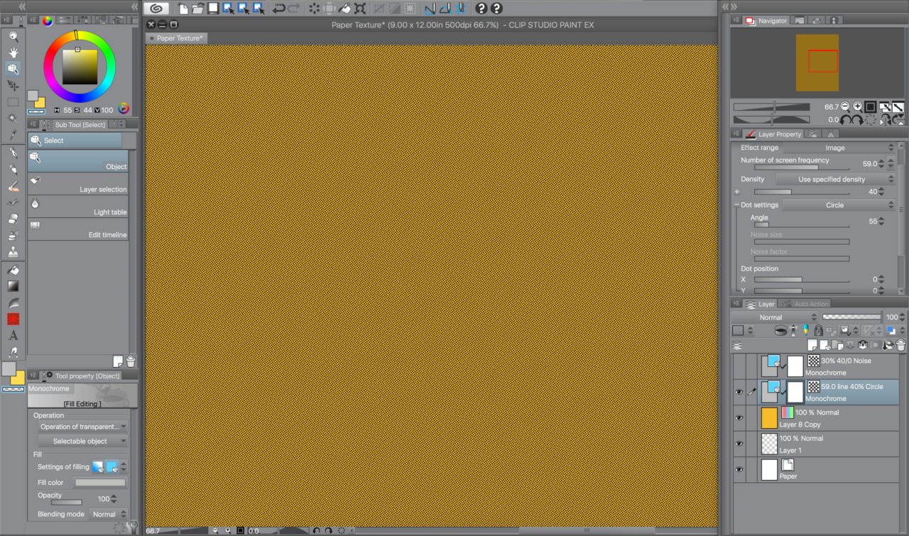 Tutorial Making a great Paper texture in Clip Studio Paint Jason