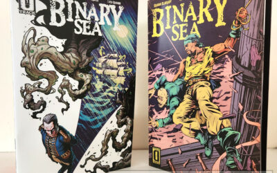 Binary Sea #1 Issues Are Shipping Out! Digital Copy Now Available On Kindle.